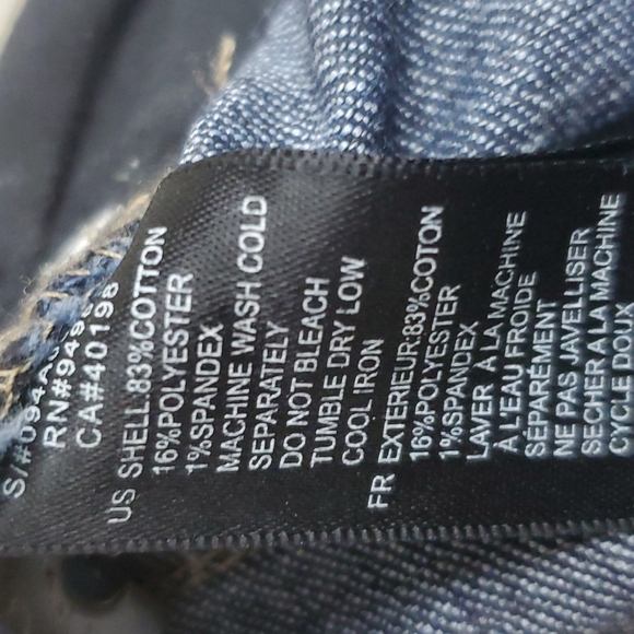 Women long skinny stretch denim jean, Size 28 / 10, Blue - Picture 5 of 5